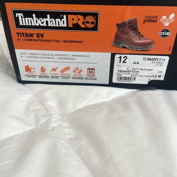 Timberland TITAN EV 6”- Composite Safety Toe- Waterproof - Picture 3 of 6
